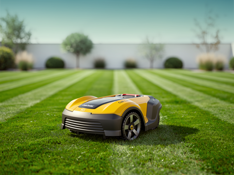 Cub Cadet XR3 5000 Mähroboter im Garten mit großer Schnittbreite und moderner Technik