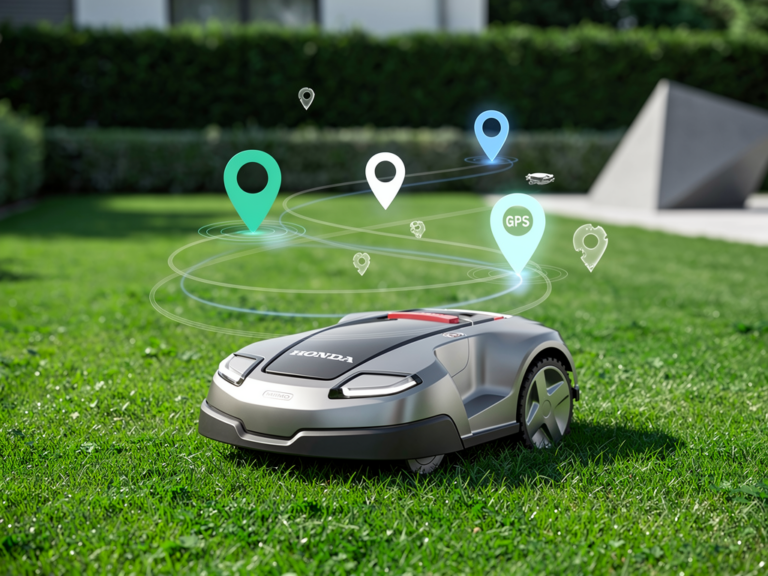 Honda Miimo GPS Test zeigt Stärken und Schwächen des HRM 3000 Live Honda Miimo HRM 3000 Live Rasenroboter mit GPS-Navigation im Gartentest