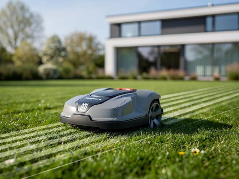 Husqvarna Automower NERA 450X kabelloser Mähroboter im Praxistest großer Garten