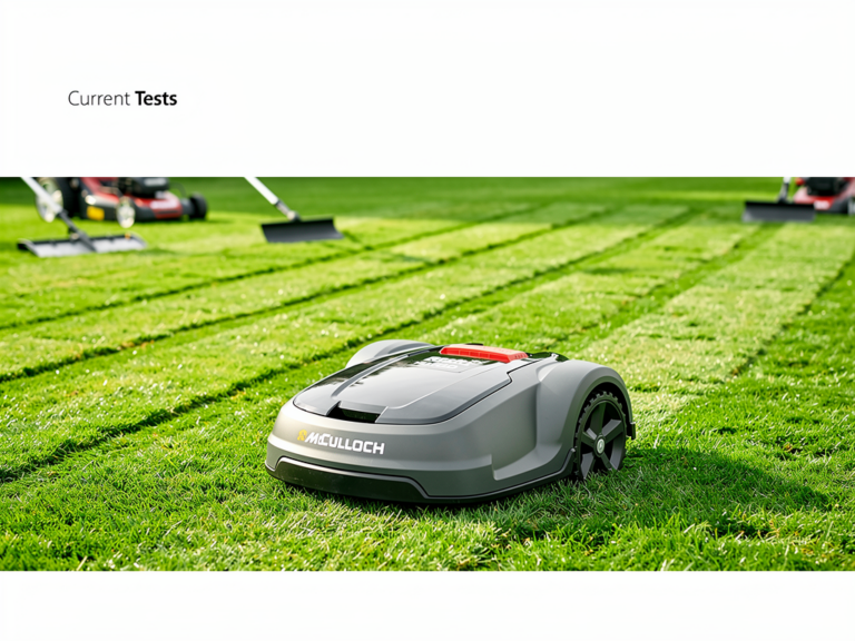 Effiziente Mäharbeit mit dem McCulloch Rob S600 im aktuellen Testbericht McCulloch Rob S600 Mähroboter im Test für kleine und mittlere Rasenflächen