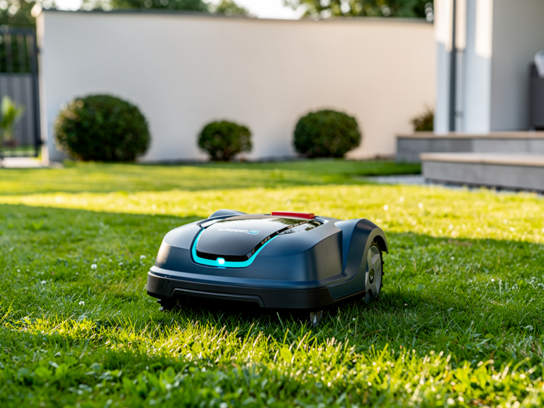 Scheppach RoboCut S300 Mähroboter leise und effizient im Garten im Praxistest