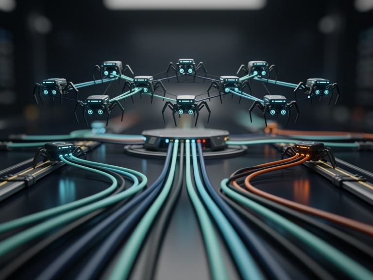 Effiziente Kabelpilotierung und Schwarm-Intelligenz im Spider S1 Swarm Test erleben Spider S1 Swarm Test zeigt effiziente Schwarm-Intelligenz und Kabelpilotierung in Praxis