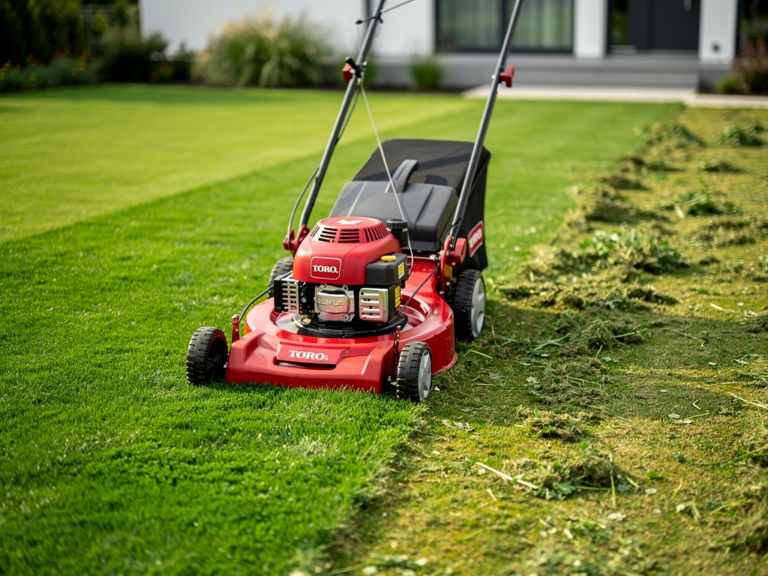 Toro Recycler 2000 benzinbetriebener Rasenmäher mit Mulchsystem im Praxischeck