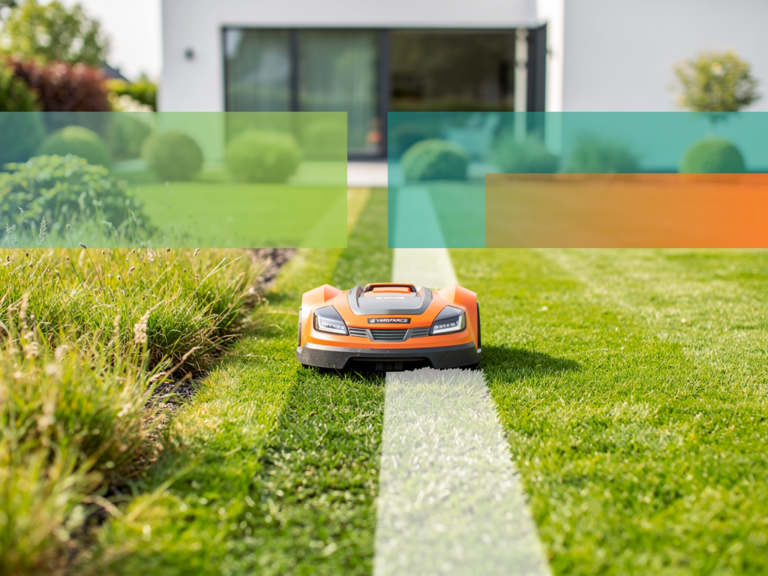 Effizient mähen mit dem Yard Force Compact 400Ri im umfassenden Praxistest Yard Force Compact 400Ri Mähroboter im Praxistest auf kleinem Gartenrasen